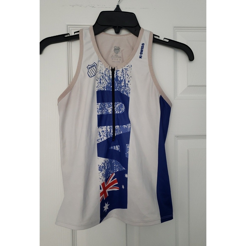 K-SWISS Womans Athletic Top Size Medium T back